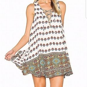 NWT Show Me Your Mumu Womens Dress Beige